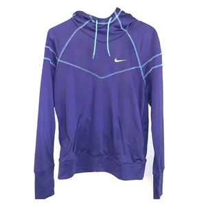 Purple Nike hoodie